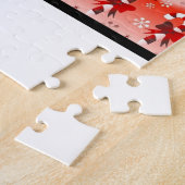 Ballerina Dancer Candy Cane Puzzle Legpuzzel (Zijkant)