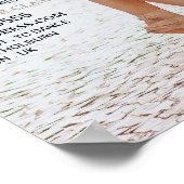 Ballerina Dancer, Dansles Adverteren Poster (Hoek)