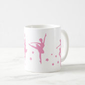 Ballerina Dancer Gift Mok | Waardering (Voorkant rechts)