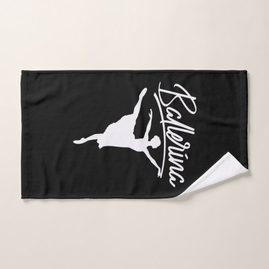 Ballerina Dancer Handdoek (Handdoek)