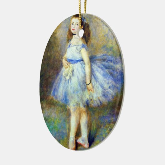 Ballerina Dancer Keramisch Ornament (Links)