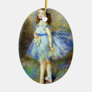 Ballerina Dancer Keramisch Ornament