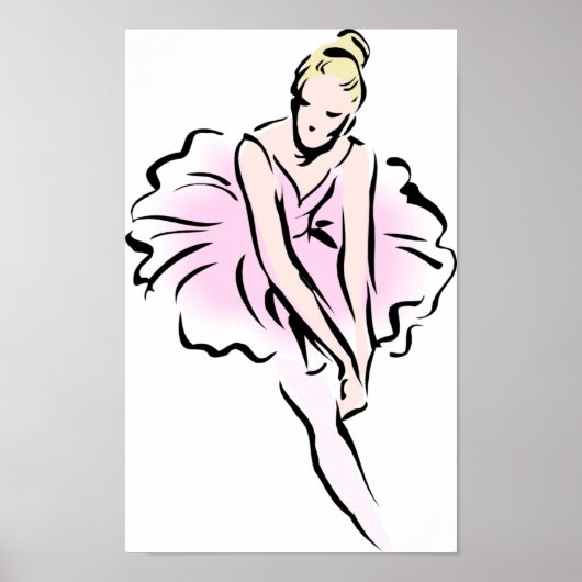 Ballerina, Dancer Poster (Voorkant)