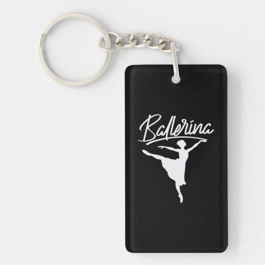 Ballerina Dancer Sleutelhanger (Voorkant)