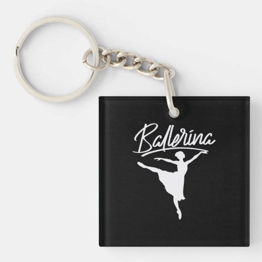 Ballerina Dancer Sleutelhanger (Voorkant)