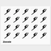 Ballerina Dancer Sticker (Vel)