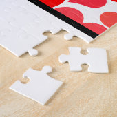 Ballerina Dancer Valentijnsdag Puzzle Legpuzzel (Zijkant)