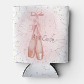 Ballerina Dancer Waterverf Theme Blikjeskoeler (Voorkant)