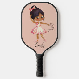 Ballerina Dancer Waterverf Theme Pickleball Paddle