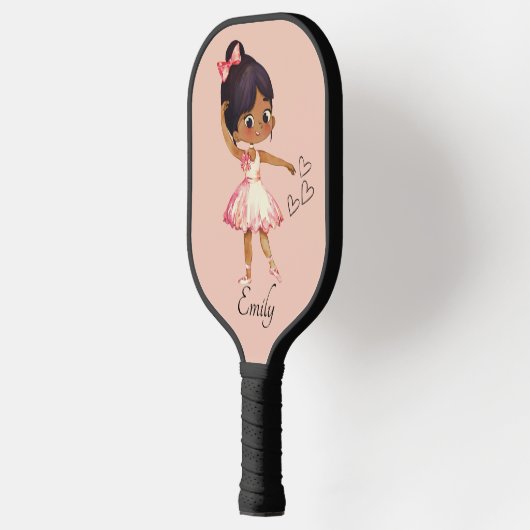 Ballerina Dancer Waterverf Theme Pickleball Paddle (Links)