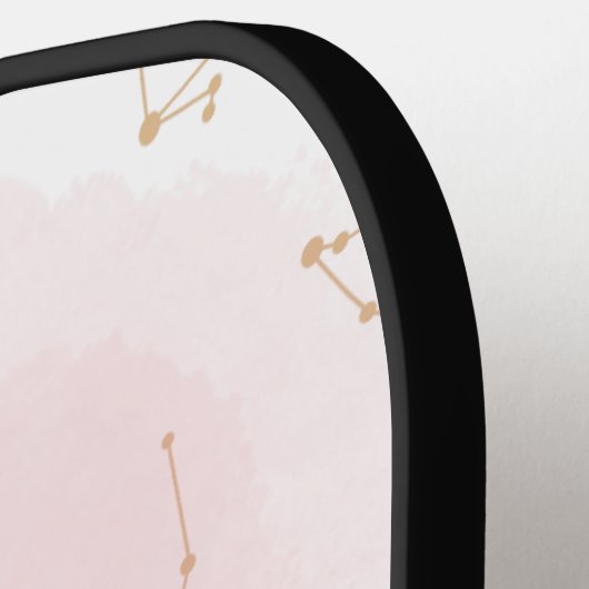 Ballerina Dancer Waterverf Theme Pickleball Paddle (Links Detail)