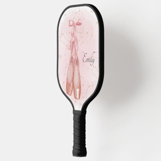Ballerina Dancer Waterverf Theme Pickleball Paddle (Links)