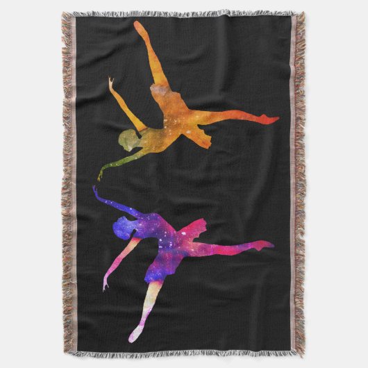 Ballerina Dancers Deken (Voorkant Verticaal)