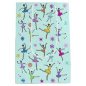 Ballerina Dancers Gift Bags Medium Cadeauzakje (Achterkant)