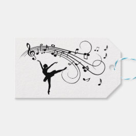 Ballerina Dancing and the Music Follows Cadeaulabel