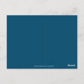 Ballerina Dancing in Colorful Landscape Briefkaart (Achterkant)