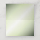 Ballerina Dancing with Music Green Glow Plaatskaartje (Binnenkant ongevouwen)