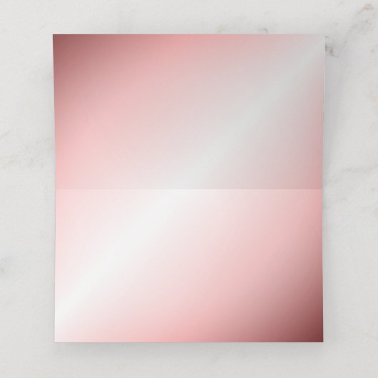 Ballerina Dancing with Music Pink Glow Plaatskaartje (Binnenkant ongevouwen)