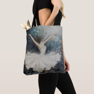 Ballerina Dans Abstracte Kunst Tote Bag
