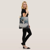 Ballerina Dans Abstracte Kunst Tote Bag (Op model)