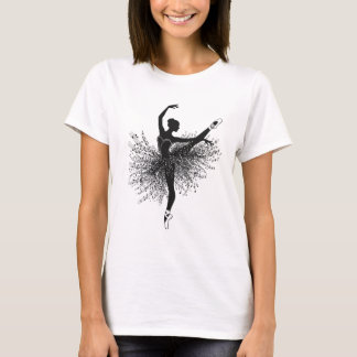 Ballerina Dans Silhouet T-Shirt | Ballet T-Shirt