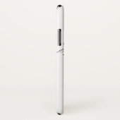 Ballerina Dansend met Muzieknoten Case-Mate iPhone Case (Achterkant / rechts)