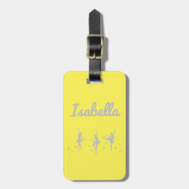 Ballerina Danser Bagage Label | Recital Verjaardag