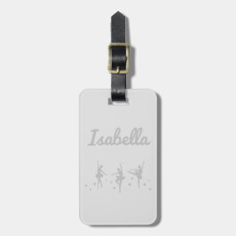 Ballerina Danser Bagage Label | Recital Verjaardag