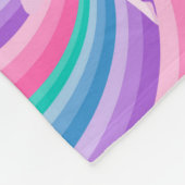 Ballerina danser fleece deken (Hoek)