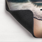 Ballerina danser in een gitaar muismat (Hoek)