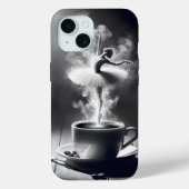 Ballerina danser in koffie Case-Mate iPhone case (Achterkant)