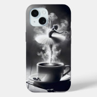 Ballerina danser in koffie