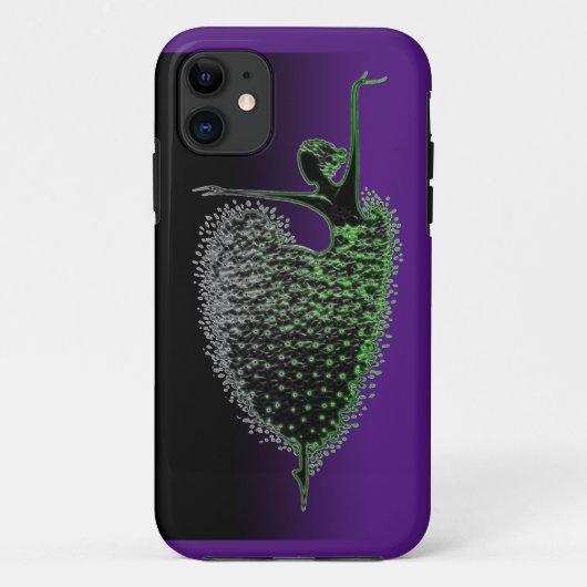 Ballerina danser iPhone / iPad hoesje (Achterkant)