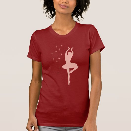 Ballerina danser t-shirt (Voorkant)