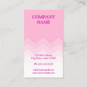  ballerina danseres ballet danschoreograaf visitekaartje (Achterkant)