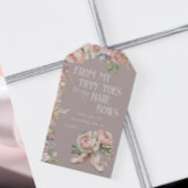 Ballerina dansverjaardag cadeaulabel