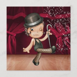 Ballerina - dansvoorstelling / cabaretfeest - S Kaart