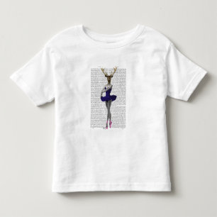 Ballerina Deer in Blue Kinder Shirts