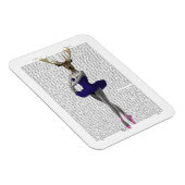 Ballerina Deer in Blue Magneet (Rechterzijde)