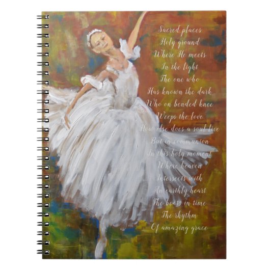 Ballerina Devotional Journal Notitieboek (Voorkant)