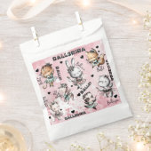 Ballerina dieren bedankzakje (Geknipt)