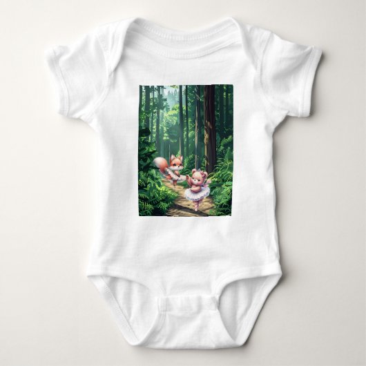 Ballerina dieren romper (Voorkant)