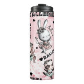 Ballerina dieren thermosbeker (Voorkant)