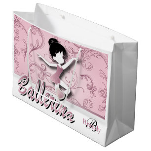 Ballerina Doll Roze Tourmaline Personaliseren Groot Cadeauzakje