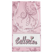Ballerina Doll | Roze Tourmaline | Personaliseren Klein Cadeauzakje (Achterkant)