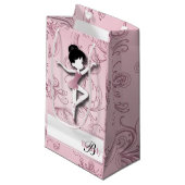 Ballerina Doll | Roze Tourmaline | Personaliseren Klein Cadeauzakje (Voorkant Gekanteld)