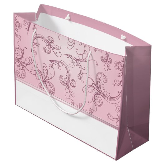 Ballerina Doll | Roze Tourmaline | Personaliseren Large Cadeautasje (Achterkant Gekanteld)