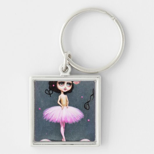 Ballerina Doll Sleutelhanger (Voorkant)
