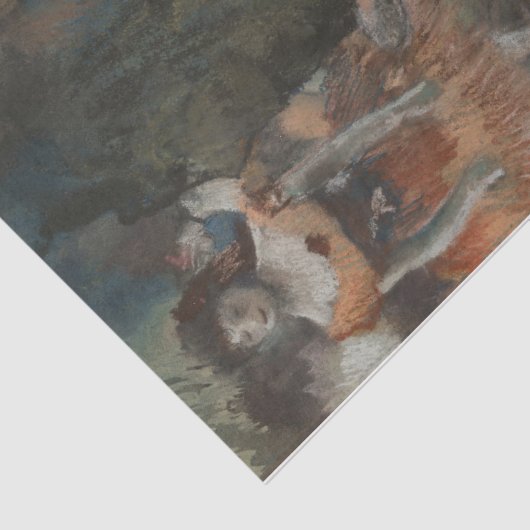 Ballerina door Degas Decoupage Tissuepapier (Detail)