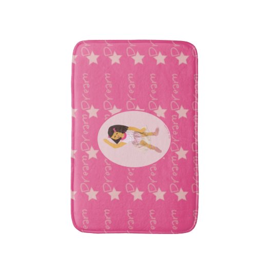 Ballerina Dreams Bathmat Badmat (Voorkant Verticaal)